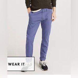 J.Crew - 484 slim fit stretch chino pants - 33W 32L